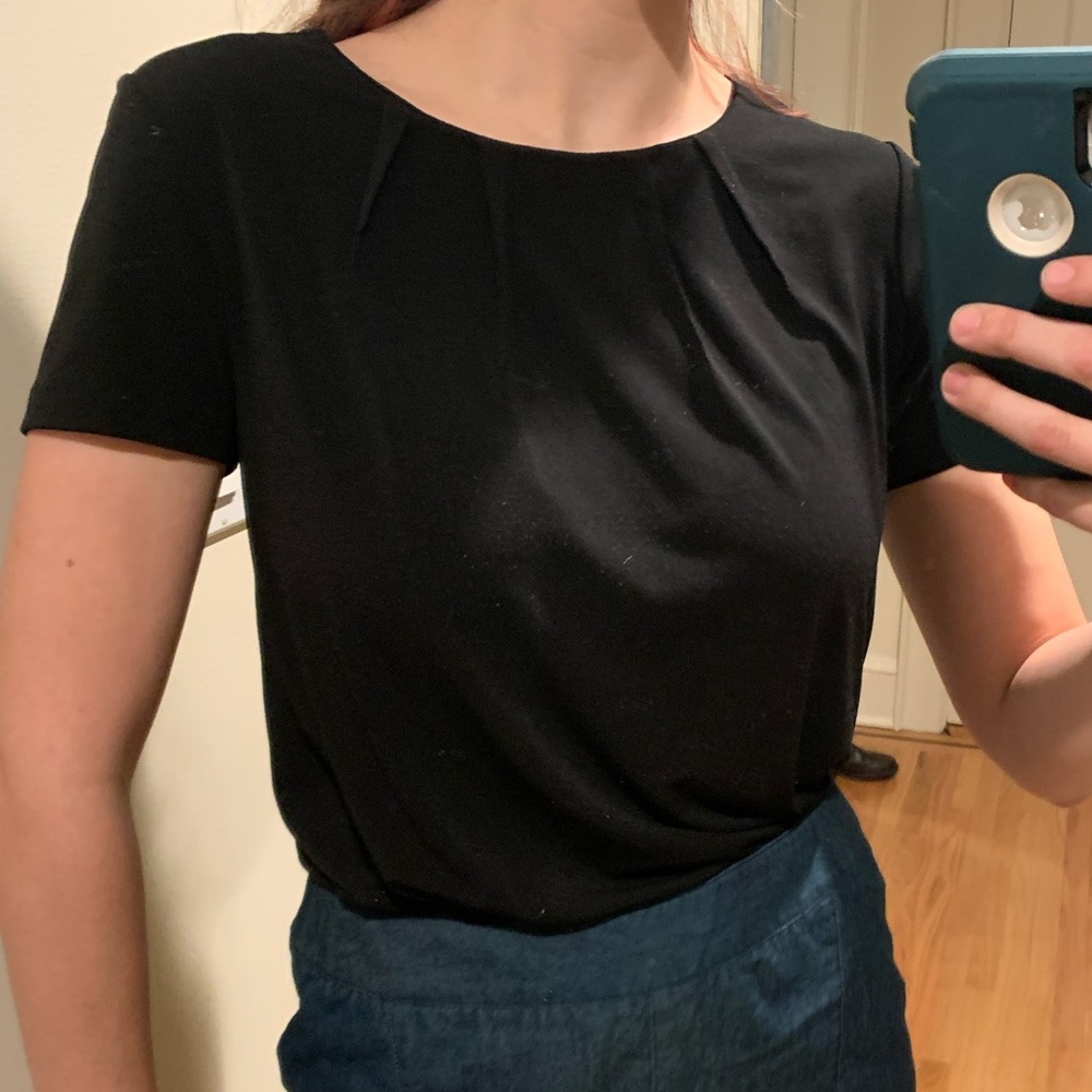 Black banana republic top.
